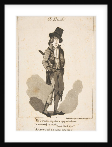 A Buck, December 1, 1790 by George Moutard Woodward