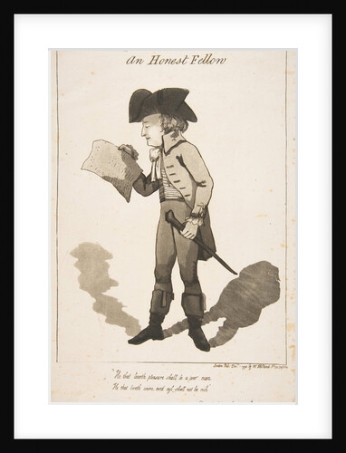 An Honest Fellow, December 1, 1790 by George Moutard Woodward