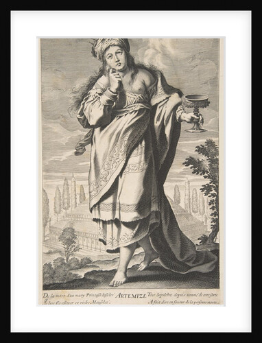 Artémise, ca. 1639-40 by Gilles Rousselet/Abraham Bosse