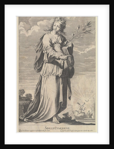 Sibylle Cimmérienne, ca. 1635 by Gilles Rousselet/Abraham Bosse