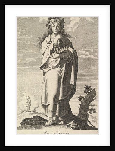 Sibylle Persique, ca. 1635 by Gilles Rousselet/Abraham Bosse