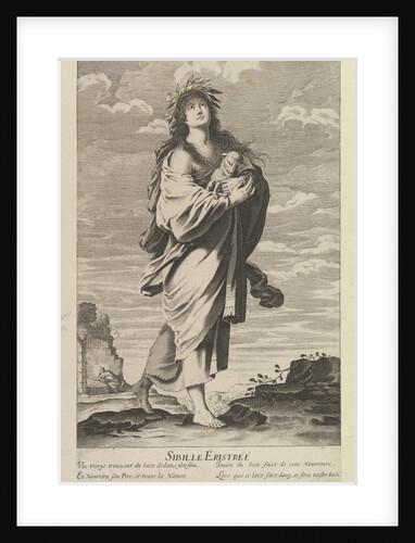 Sibylle Erythréenne, ca. 1635 by Gilles Rousselet/Abraham Bosse