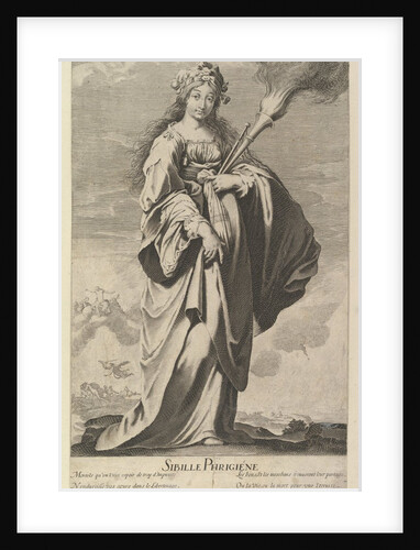 Sibylle Phrygienne, ca. 1635 by Gilles Rousselet/Abraham Bosse