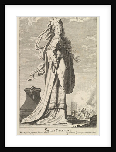 Sibylle Delphique, ca. 1635 by Gilles Rousselet/Abraham Bosse