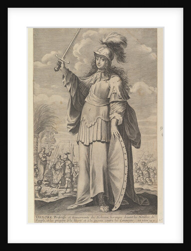 Déborah, 1647 by Gilles Rousselet/Abraham Bosse