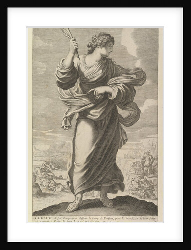 Clélie, 1647 by Gilles Rousselet/Abraham Bosse