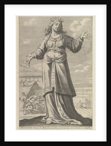 Monime, 1647 by Gilles Rousselet/Abraham Bosse