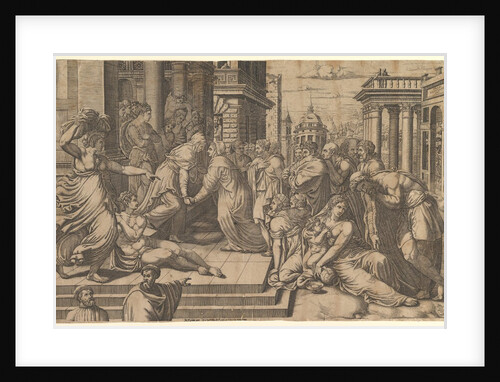 The Visitation, 1540-50 by Giorgio Ghisi