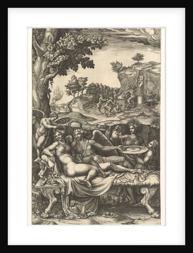 Cupid and Psyche, 1573-74 by Giorgio Ghisi