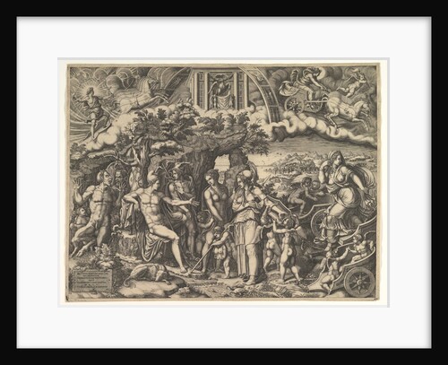 The Judgment of Paris, 1555 by Giorgio Ghisi