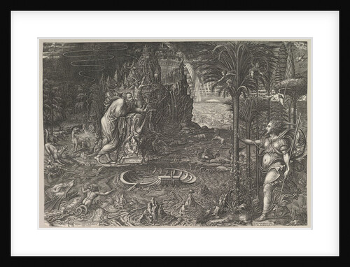 Allegory of Life, 1561 by Giorgio Ghisi