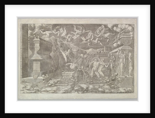 The Vision of Ezekiel, 1554 by Giorgio Ghisi