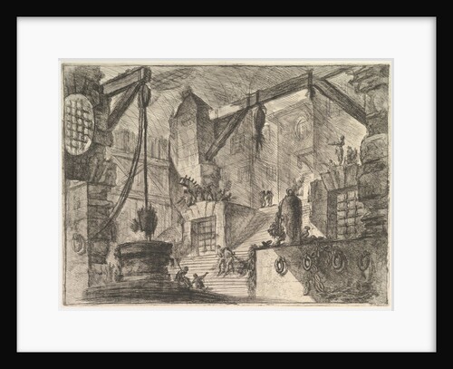 The Well, from Carceri d'invenzione, ca. 1749-50 by Giovanni Battista Piranesi