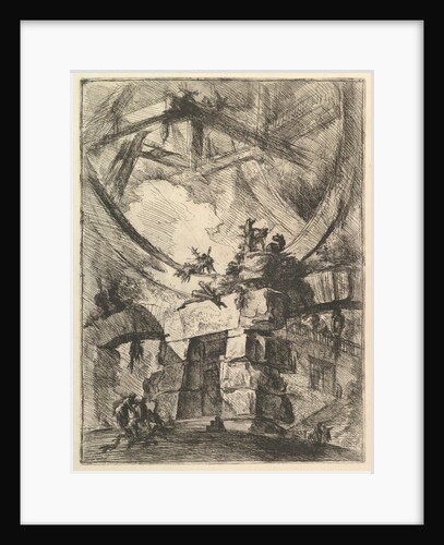 The Giant Wheel, from Carceri d'invenzioni, ca. 1749-50 by Giovanni Battista Piranesi