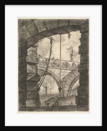 The Grand Piazza, from Carceri d'invenzione, ca. 1749-50 by Giovanni Battista Piranesi