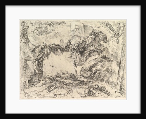 The Monumental Tablet, from Grotteschi, ca. 1748 by Giovanni Battista Piranesi