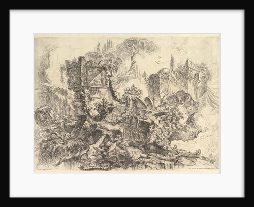 The Tomb of Nero, from the Grotteschi, ca. 1748 by Giovanni Battista Piranesi