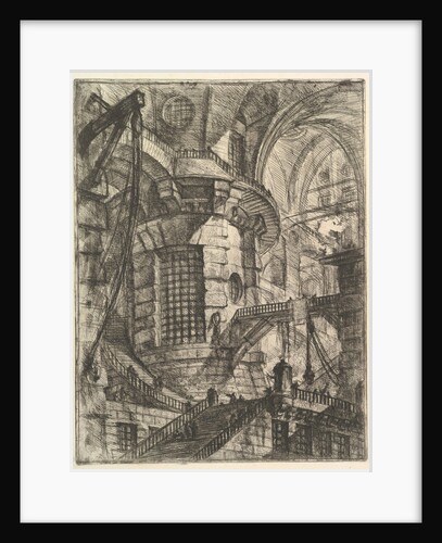 The Round Tower, from 'Carceri d'invenzione', ca. 1749-50 by Giovanni Battista Piranesi