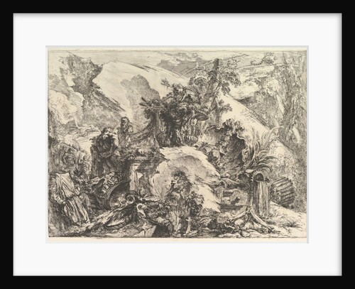 The Skeletons, from Grotteschi, ca. 1748 by Giovanni Battista Piranesi