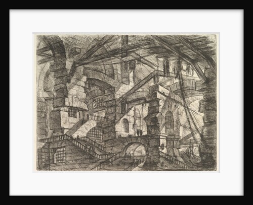 The Gothic Arch, from Carceri d'invenzione, ca. 1749-50 by Giovanni Battista Piranesi