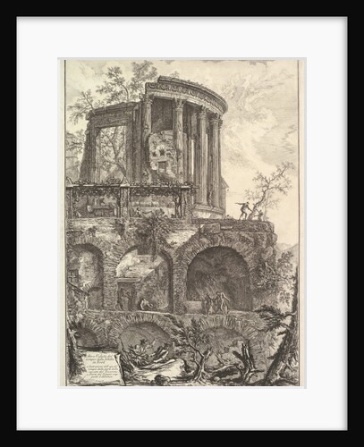 Altra V. del Tempio della Sibilla in Tivol by Giovanni Battista Piranesi