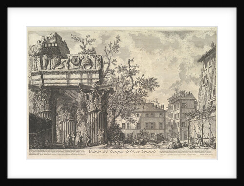 The Temple of Vespian, ca. 1756 by Giovanni Battista Piranesi