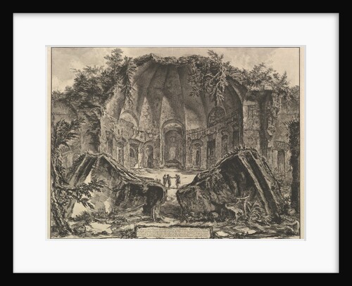 Hadrian's Villa: The Canopus, ca. 1769 by Giovanni Battista Piranesi