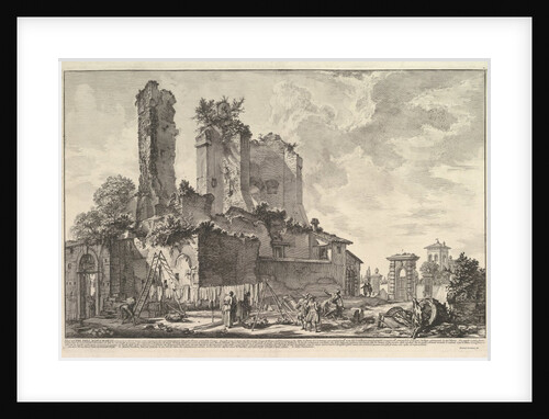 The Fontana dell'Aqua Giulia, ca. 1753 by Giovanni Battista Piranesi