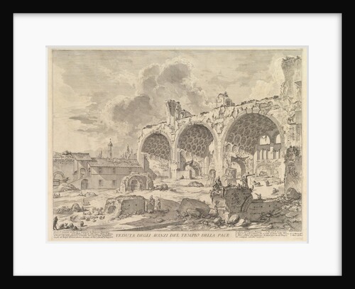 The Basilica of Constantin by Giovanni Battista Piranesi