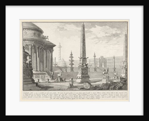 Plate 10: 'The ancient Capitol ascended by approximately one hundred steps […] by Giovanni Battista Piranesi