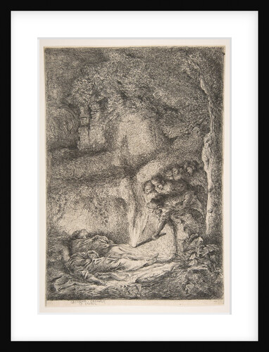 Finding of the bodies of Saints Peter and Paul, ca. 1647-51 by Giovanni Benedetto Castiglione