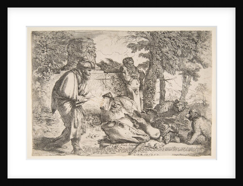 Diogenes searching for a honest man, ca. 1645-47 by Giovanni Benedetto Castiglione
