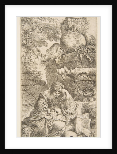 Melencholia, ca. 1645-1646 by Giovanni Benedetto Castiglione