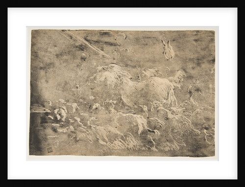 Noah and the animals entering the ark, 1650-55 by Giovanni Benedetto Castiglione