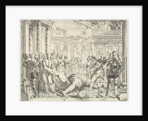 The Martyrdom of Saint Christopher, from 'The Story of Saints James and Christopher in the…, 1776 by David Giovanni