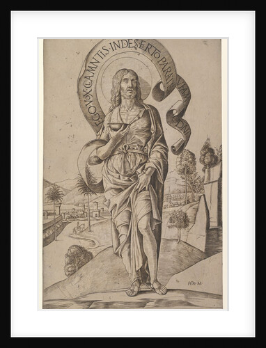Saint John the Baptist, 1500-1506 by Girolamo Mocetto