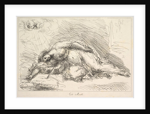 Woman Slain with Sword, 1740-1802 by Giuseppe Canale