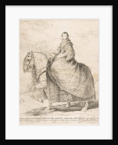 Isabel of Bourbon, Queen of Spain and wife of Philip I by Francisco Goya