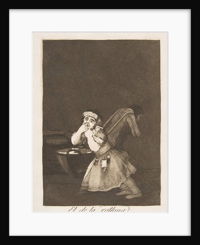 Plate 4 from 'Los Caprichos': Nanny's boy, 1799 by Francisco Goya