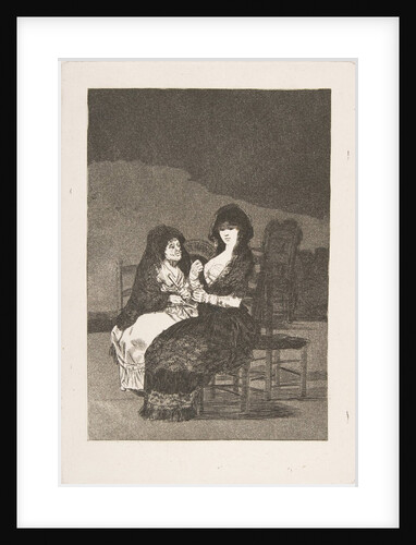 Plate 15 from 'Los Caprichos': Pretty Advice, 1799 by Francisco Goya
