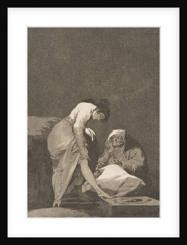 Plate 17 from 'Los Caprichos': It is nicely stretched, 1797-98 by Francisco Goya