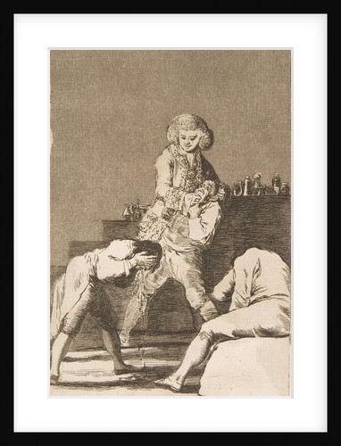 Plate 33 from 'Los Caprichos':To the Count Palatine, 1799 by Francisco Goya