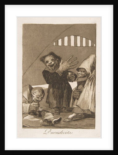 Plate 49 from 'Los Caprichos': Hobgoblins, 1799 by Francisco Goya