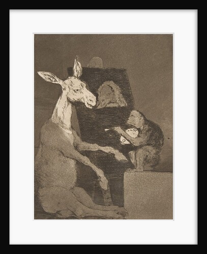 Plate 41 from 'Los Caprichos': Neither more nor less, 1799 by Francisco Goya