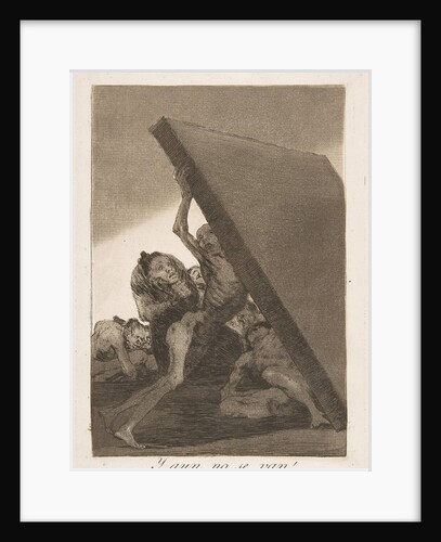 Plate 59 from 'Los Caprichos': And still they don't go!, 1799 by Francisco Goya