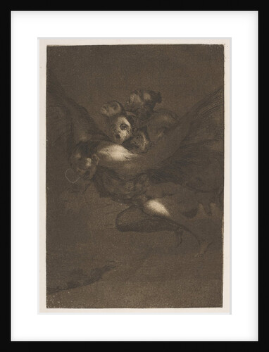 Bon Voyage, from The Caprices, plate 64, 1799 by Francisco Goya