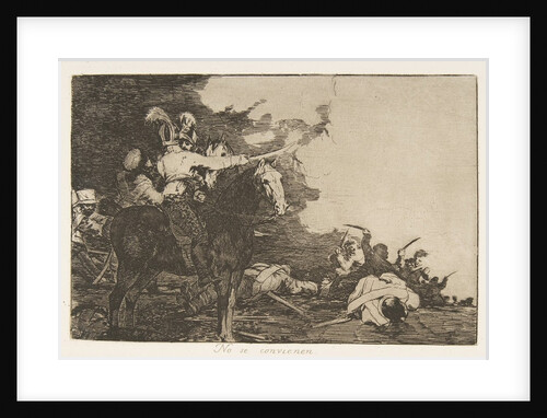 Plate 17 from 'The Disasters of War': 'They …, 1810 by Francisco Goya