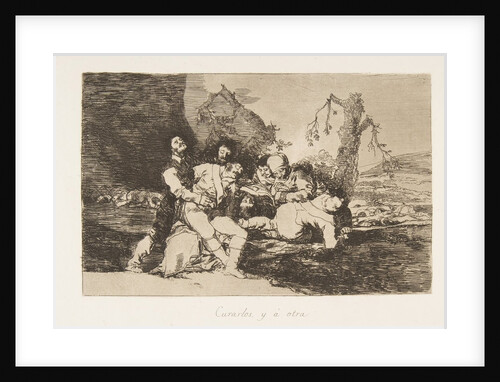 Plate 20 from 'The Disasters of War': 'Get t…, 1810 by Francisco Goya
