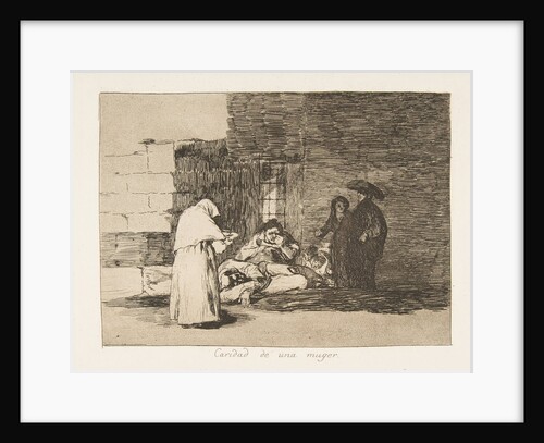 Plate 49 from 'The Disasters of War': 'A …, 1811-12 by Francisco Goya