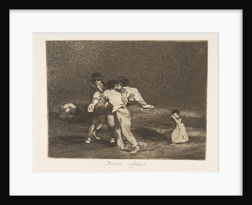 Plate 50 from 'The Disasters of War': 'Un…, 1811-12 by Francisco Goya